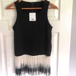Topshop black tank top